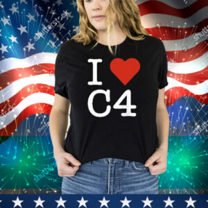 I Love C4 Tee Shirt