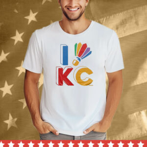 I Shuttlecock KC Kansas Tee Shirt