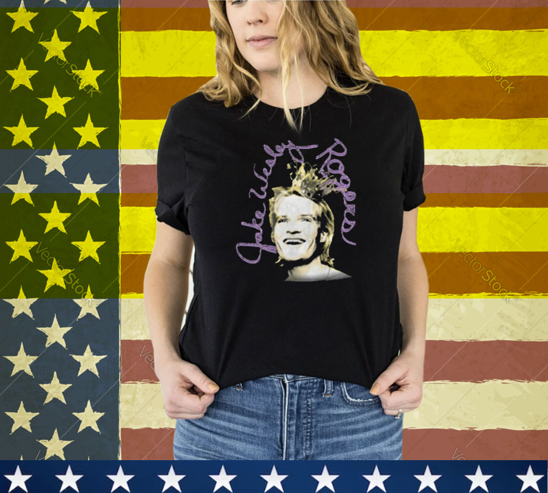 Jake Wesley Rogers Crown Portrait Tee Shirt