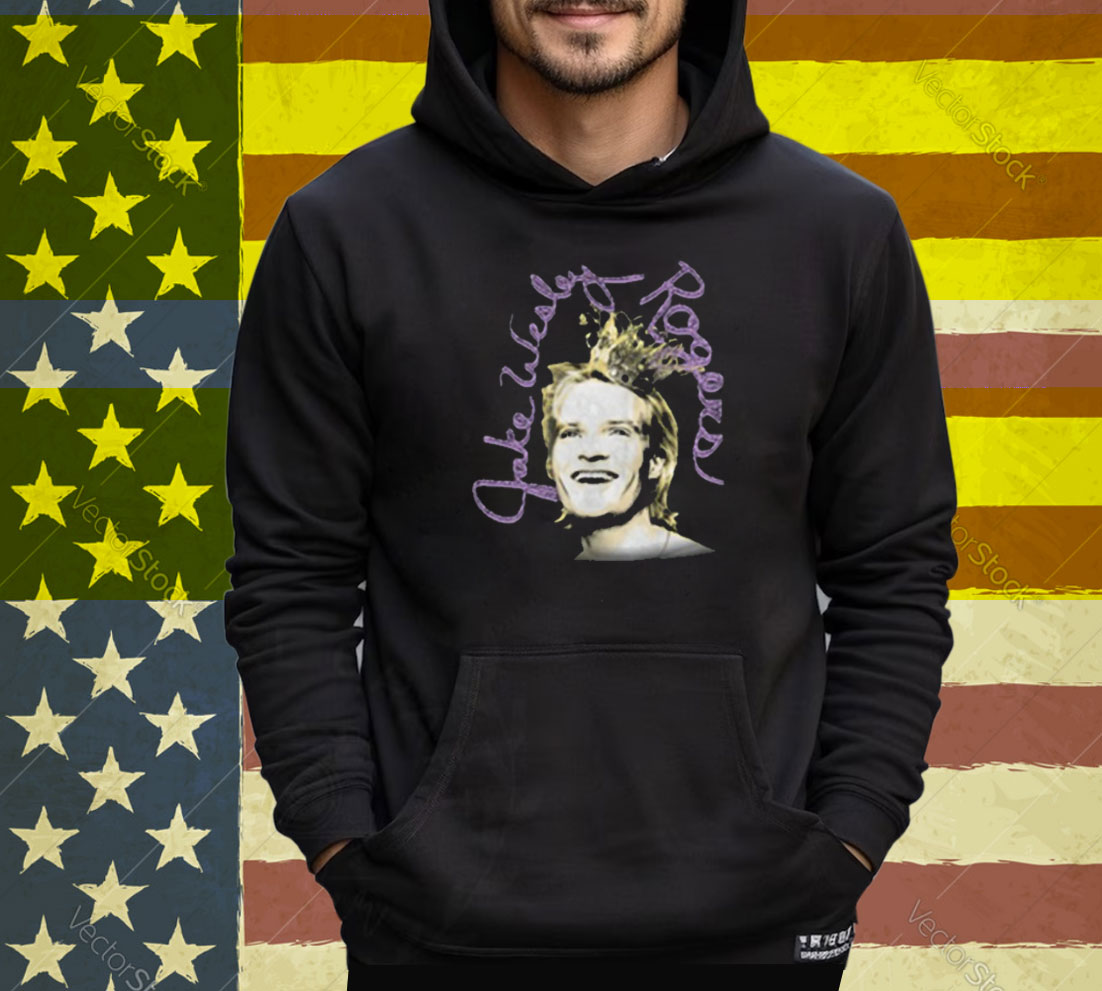 Jake Wesley Rogers Crown Portrait Tee Shirt