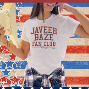 Javier Báez Javeer Baze Fan Club Tee Shirt
