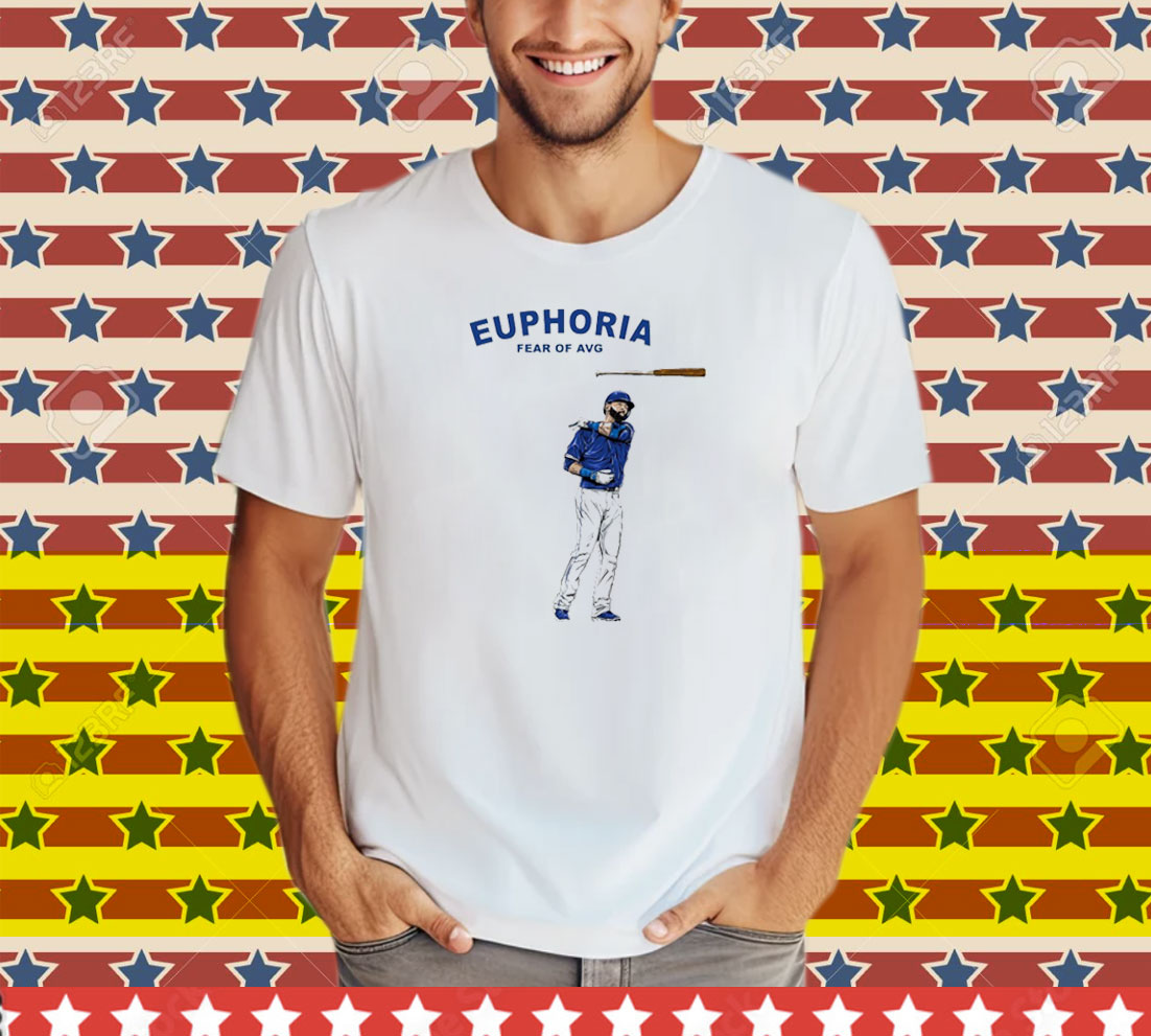 Jose Bautista Euphoria Fear Of Average Tee Shirt