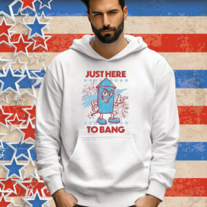 Just Here To Bang Tee Shirt