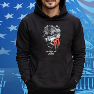 Khamzat Chimaev Run With The Wolf Full Violence Tee Shirt
