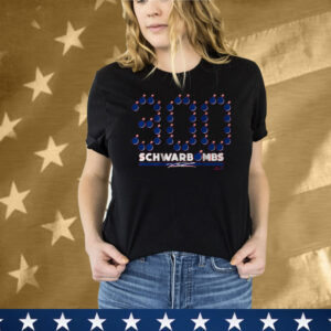Kyle Schwarber 300 Schwarbombs Tee Shirt