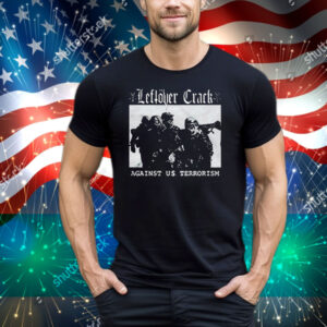 Leftover Crack Against US Terrorism 2003 Tour Tee Shirt