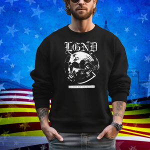 Lgnd You Were Just A Black Cloud Skull T-Shirt