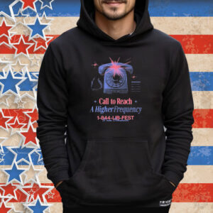 Lightning In A Bottle Call To Reach A Higher Frequency A New Dimension Hotline LIB Fest Tee Shirt