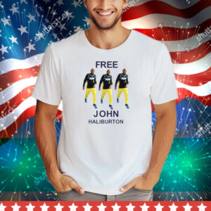 Limted Free John Haliburton Tee Shirt