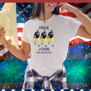Limted Free John Haliburton Tee Shirt