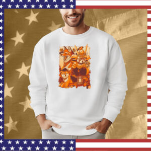 Limted Tenhun Orange Fuzz T-Shirt