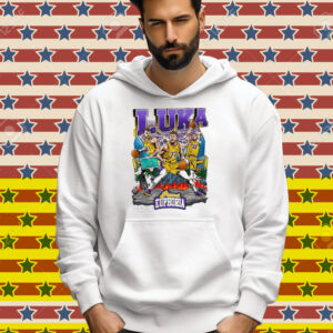 Luka Doncic Los Angeles Lakers Planet Euphoria Tee Shirt