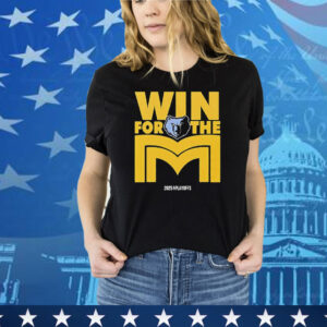 Memphis Grizzlies Win For The M 2025 NBA Playoffs Tee Shirt