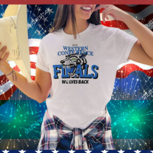 Minnesota Timberwolves 2025 Western Conference Finals Wolves Tee Shirt