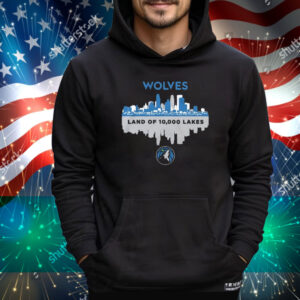 Minnesota Timberwolves Land of 10000 Lakes Tee Shirt
