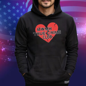 Murder With My Husband True Crime Club Broken Heart Tee Shirt