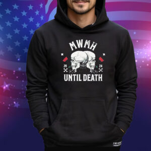 Murder With My Husband True Crime Club Until Death Skull 2024 Tee Shirt