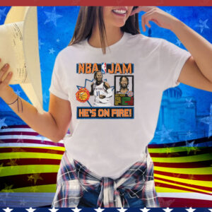 NBA Jam Knicks Jalen Brunson Tee Shirt