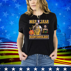 NBA Jam Lakers Luka Doncic Tee Shirt