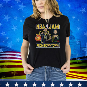 NBA Jam Warriors Stephen Curry Tee Shirt