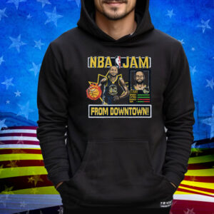 NBA Jam Warriors Stephen Curry Tee Shirt