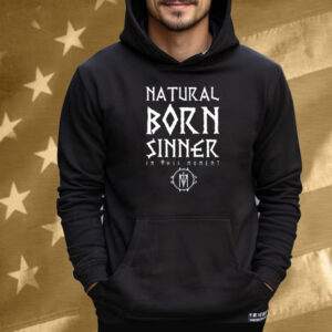 Natural Born Sinner Raglan Tee Shirt