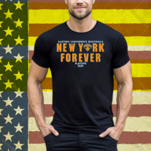New York Knicks Forever Playoffs 2025 Eastern Conference Semifinals Tee Shirt
