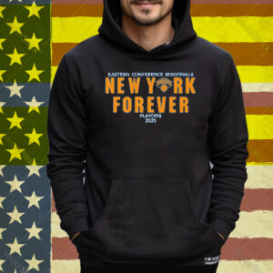 New York Knicks Forever Playoffs 2025 Eastern Conference Semifinals Tee Shirt