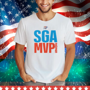 OKC Thunder SGA MVP 2025 Shai Gilgeous-Alexander Tee Shirt