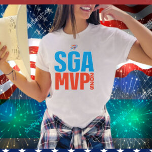 OKC Thunder SGA MVP 2025 Shai Gilgeous-Alexander Tee Shirt