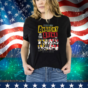 Official AEW 2025 Double or Nothing Anarchy in the Arena Sunday May 25 Arizona Vintage Retro Tee Shirt