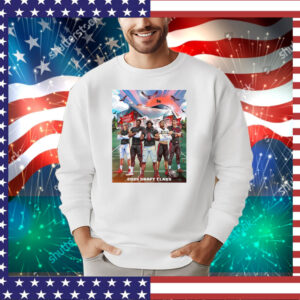 Official Atlanta Falcons Jalon Walker James Pearce Jr Billy Bowman Jr. Xavier Watts Jack Nelson 2025 Draft Class Poster T-Shirt