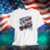 Official Checkered Flag Sports Kyle Larson 2025 Xfinity Series Andy’s Frozen Custard 300 Race Winner Texas Signature T-Shirt