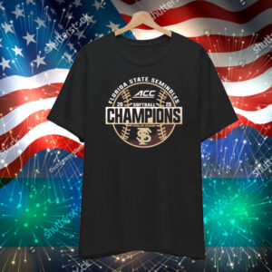 Official Florida State Seminoles NCAA ACC Softball Regular Season Champions 2025 T-Shirt