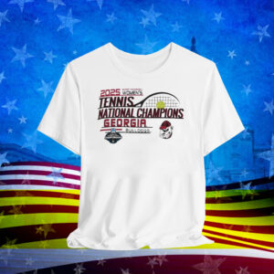 Official Georgia Bulldogs NCAA Division I Women’s Tennis National Champions 2025 T-Shirt