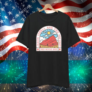 Official Jason Isbell And The 400 Unit Red Rocks Amphitheatre Morrison, Colorado May 3 2025 T-Shirt
