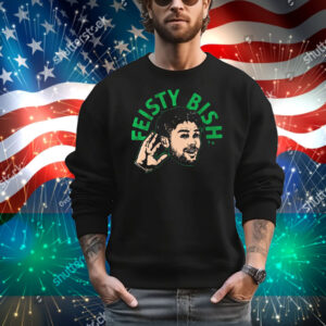 Official Lian Bichsel Feisty Bish Dallas Stars Hockey Painting T-Shirt