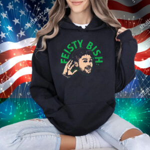 Official Lian Bichsel Feisty Bish Dallas Stars Hockey Painting T-Shirt