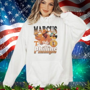 Official Marcus Phillips Tennessee Vols Baseball NCAA Division I 90s Graphic T-Shirt