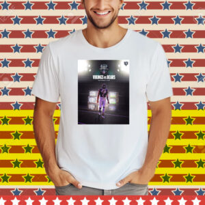 Official Minnesota Vikings Vs Chicago Bears DJ Moore Monday Night Football September 8 2025 Poster Tee Shirt