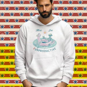 Official More Like Funproductive Skeleton Tee Shirt