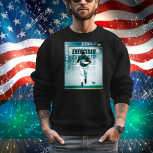 Official Philadelphia Eagles Football Exercised Jordan Davis 5th Year Option Poster T-Shirt