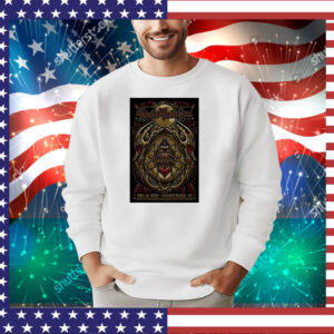 Official Poster Tedeschi Trucks Band Veterans United Home Loans Amphitheater Virginia Beach VA May 16 2025 Concert T-Shirt