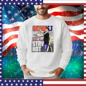 Official SLAMU 9 Walter Clayton Jr. Gator Boys Stay Hot Florida Gators Basketball T-Shirt