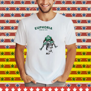 Official Saquon Barkley Euphoria Fear Of Average Philadelphia Eagles Tee Shirt