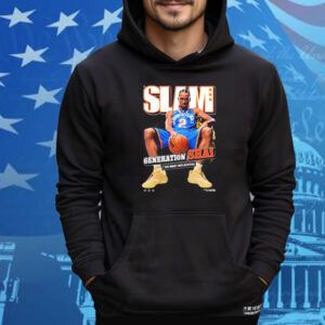 Official Shai Gilgeous-Alexander Oklahoma The Most Influential City Thunder SLAM February March 2025 Cover Tee Shirt