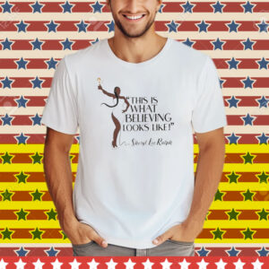 Official Sheryl Lee Ralph This Is What Believing Looks Like Trophy Tee Shirt