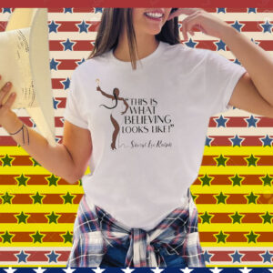 Official Sheryl Lee Ralph This Is What Believing Looks Like Trophy Tee Shirt