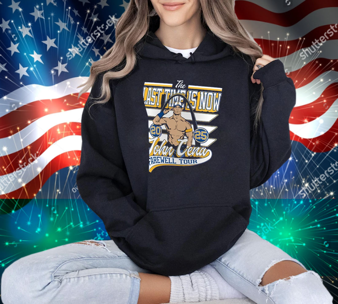 Official The Last Time Is Now John Cena Farewell Tour 2025 St. Louis T-Shirt