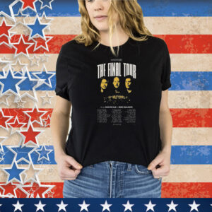 Our Last Night The Final Tour Summer 2025 Dates Tee Shirt